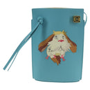 LOEWE × Ghibli Howl's Moving Castle Dice Pocket Hin Leather Blue Auth 167311SM-13