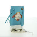 LOEWE × Ghibli Howl's Moving Castle Dice Pocket Hin Leather Blue Auth 167311SM-12
