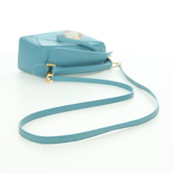LOEWE × Ghibli Howl's Puzzle Bag Mini Hin Bag Leather 2way Blue Auth 167312SM
