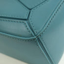LOEWE × Ghibli Howl's Puzzle Bag Mini Hin Bag Leather 2way Blue Auth 167312SM-16