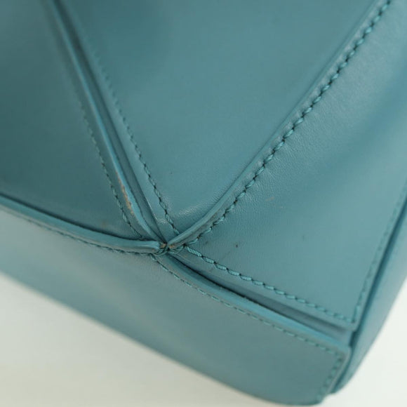 LOEWE × Ghibli Howl's Puzzle Bag Mini Hin Bag Leather 2way Blue Auth 167312SM