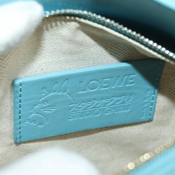 LOEWE × Ghibli Howl's Puzzle Bag Mini Hin Bag Leather 2way Blue Auth 167312SM