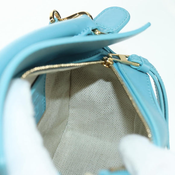 LOEWE × Ghibli Howl's Puzzle Bag Mini Hin Bag Leather 2way Blue Auth 167312SM