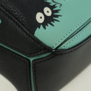LOEWE × Ghibli Spirited Away Soot Sprites Puzzle Mini 2way Green Auth 167313SM-14