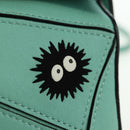 LOEWE × Ghibli Spirited Away Soot Sprites Puzzle Mini 2way Green Auth 167313SM-18