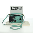 LOEWE × Ghibli Spirited Away Soot Sprites Puzzle Mini 2way Green Auth 167313SM-28