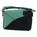 LOEWE × Ghibli Spirited Away Soot Sprites Puzzle Mini 2way Green Auth 167313SM-3