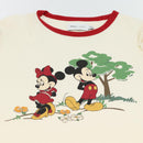 Coach CoachxDisney Short-sleeved T-shirt cotton L White Auth 167323M-5