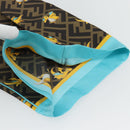 FENDI FENDI x FRGMT x POKÉMON Zucca Canvas Pants Black Brown Auth 167324SAM-10