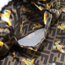 FENDI FENDI x FRGMT x POKÉMON Zucca Canvas Pants Black Brown Auth 167324SAM-12