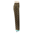 FENDI FENDI x FRGMT x POKÉMON Zucca Canvas Pants Black Brown Auth 167324SAM-3