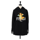 FENDI FENDI x FRGMT x POKÉMON Hoodie Kairyu Cotton XXS Black Auth 167328SM-1