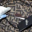 FENDI x FRGMT x POKÉMON ZUCCA Canvas Bucket Hat Mini-Dragon Brown Auth 167329SM-10
