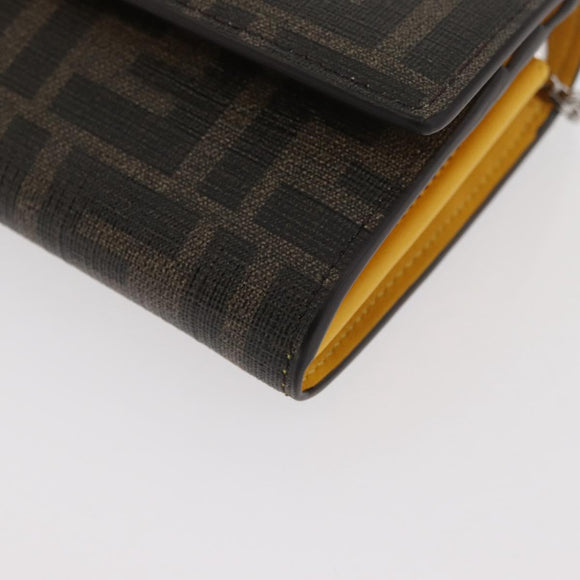 Zucca Canvas FENDI x FRGMT x POKÉMON Chain Shoulder Wallet Kairyu Auth 167330SM