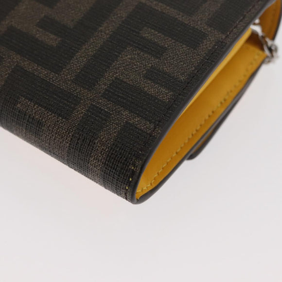 Zucca Canvas FENDI x FRGMT x POKÉMON Chain Shoulder Wallet Kairyu Auth 167330SM