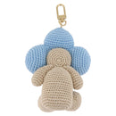 LOUIS VUITTON My Vivienne Häkelanhänger Baumwolle Hellblau M02582 Auth 167338SM-5