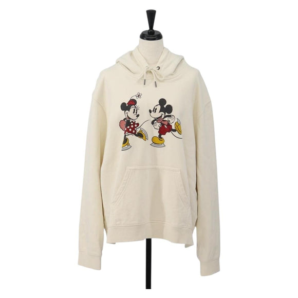 Coach CoachxDisney Parker Mickey Mouse Minnie Mouse cotton L White Auth 167342M