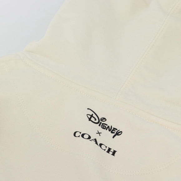Coach CoachxDisney Parker Mickey Mouse Minnie Mouse cotton L White Auth 167342M