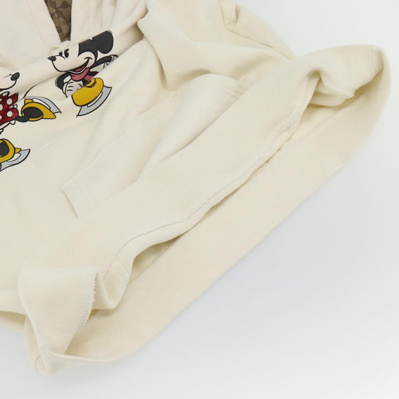 Coach CoachxDisney Parker Mickey Mouse Minnie Mouse cotton L White Auth 167342M