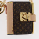 LOUIS VUITTON Monogram Couverture Carnepol Bag Charm M00992 LV Auth 167343SM-14