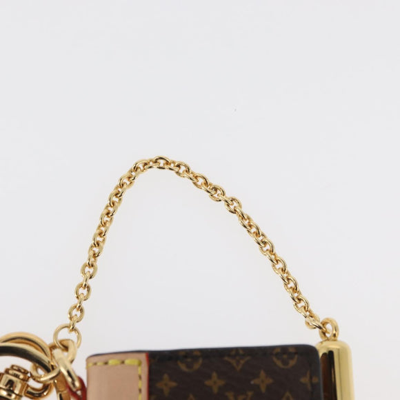 LOUIS VUITTON Monogram Couverture Carnepol Bag Charm M00992 LV Auth 167343SM