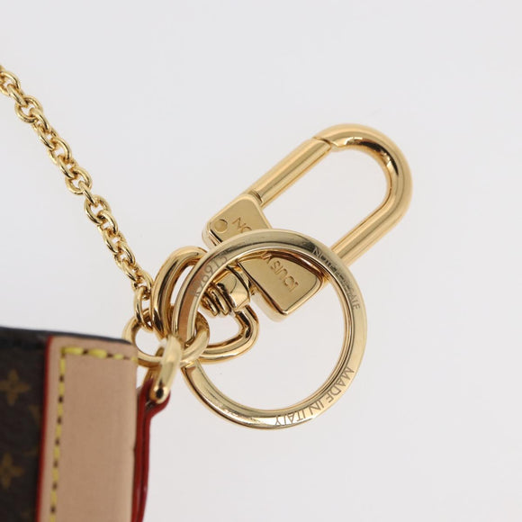 LOUIS VUITTON Monogram Couverture Carnepol Bag Charm M00992 LV Auth 167343SM