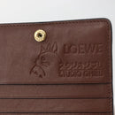LOEWE LOEWE × Studio Ghibli Suswatari Wallet Leather Green Gold Auth 167344M-19