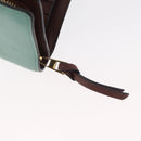 LOEWE LOEWE × Studio Ghibli Suswatari Wallet Leather Green Gold Auth 167344M-9