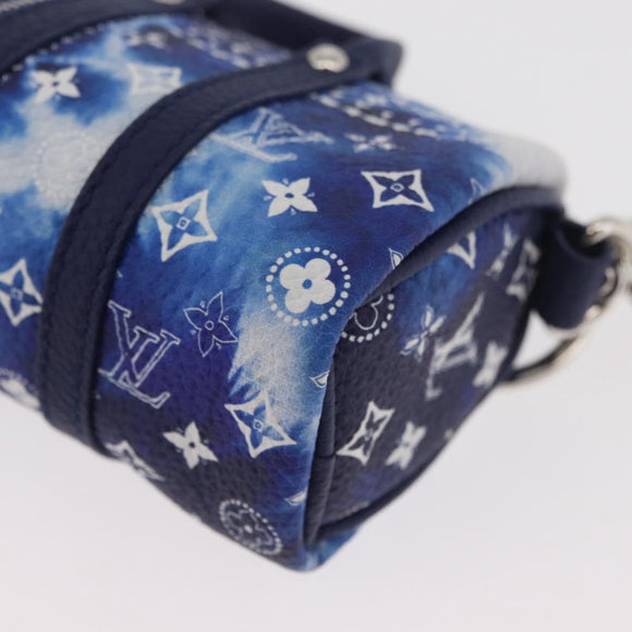 LOUIS VUITTON Monogram Bandana Porte Cles Pouch Bag Charm MP3337 Auth 167351SM