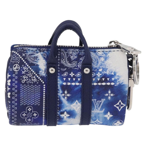 LOUIS VUITTON Monogram Bandana Porte Cles Pouch Bag Charm MP3337 Auth 167351SM
