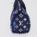 LOUIS VUITTON Monogram Bandana Porte Cles Pouch Bag Charm MP3337 Auth 167351SM-3