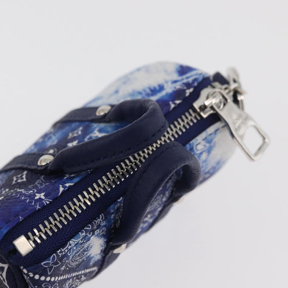 LOUIS VUITTON Monogram Bandana Porte Cles Pouch Bag Charm MP3337 Auth 167351SM