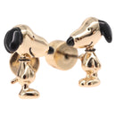 CoachxPEANUT Pierce Snoopy Gold Auth 167353A-1