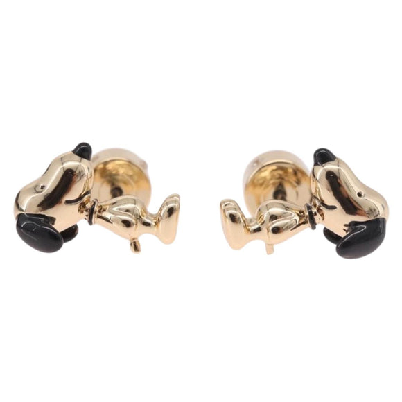 CoachxPEANUT Pierce Snoopy Gold Auth 167353A