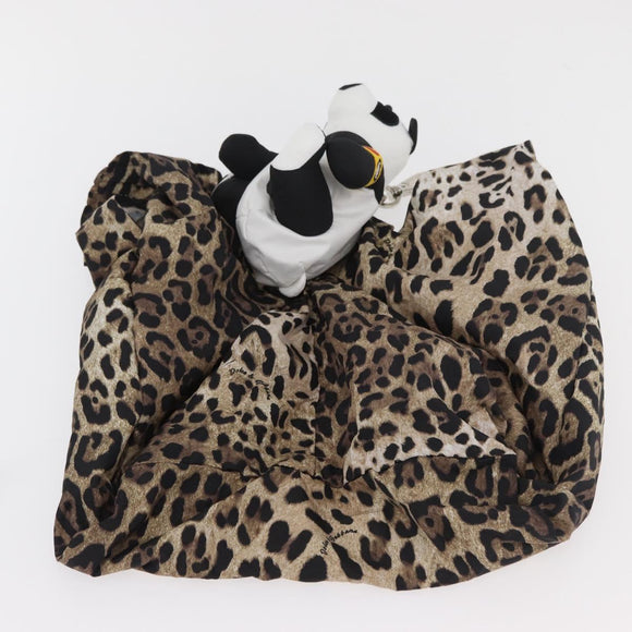 DOLCE&GABBANA D&G x Jujutsu Kaisen Eco Bag Panda Bag Nylon Black Auth 167356SM