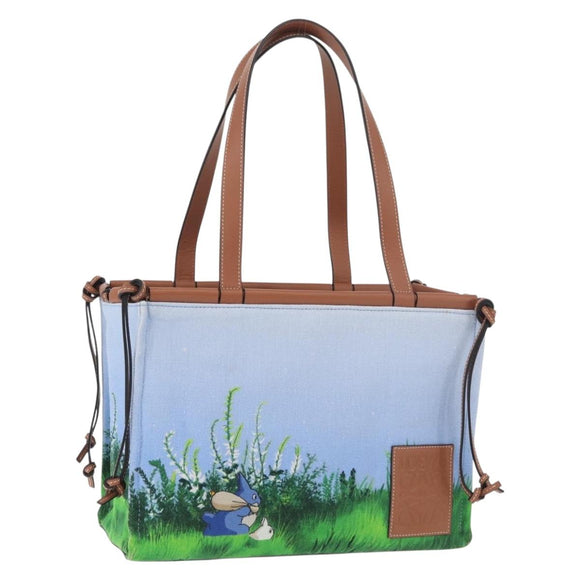 LOEWE LOEWE × Studio Ghibli Bag Medium Totoro & Small Totoro Auth 167358SM