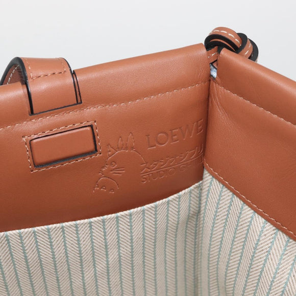 LOEWE LOEWE × Studio Ghibli Bag Medium Totoro & Small Totoro Auth 167358SM