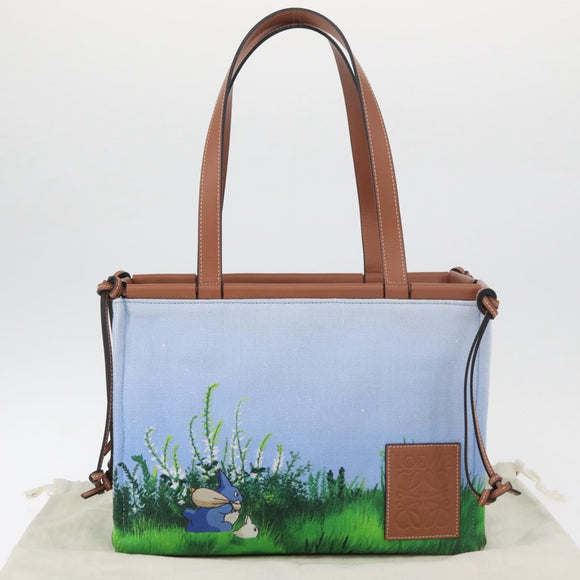 LOEWE LOEWE × Studio Ghibli Bag Medium Totoro & Small Totoro Auth 167358SM