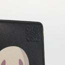 LOEWE × Studio Ghibli Chihiros Reise ins Zauberland Kaonashi Geldbörse Leder Schwarz Auth 167359SM-18