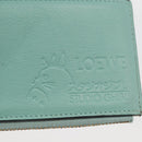 LOEWE LOEWE × Studio Ghibli Suswatari Wallet Leather Brown Gold Auth 167360A-19