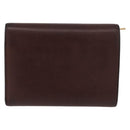 LOEWE LOEWE × Studio Ghibli Suswatari Wallet Leather Brown Gold Auth 167360A-2