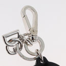 DOLCE&GABBANA Key Holder metal Black Silver Auth 167362M-5