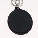 DOLCE&GABBANA Key Holder metal Black Silver Auth 167362M-7