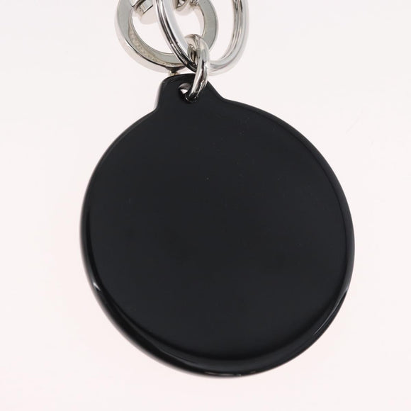 DOLCE&GABBANA Key Holder metal Black Silver Auth 167362M