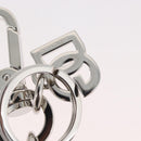 DOLCE&GABBANA Key Holder metal Black Silver Auth 167362M-8