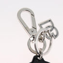 DOLCE&GABBANA Key Holder metal Black Silver Auth 167362M-9