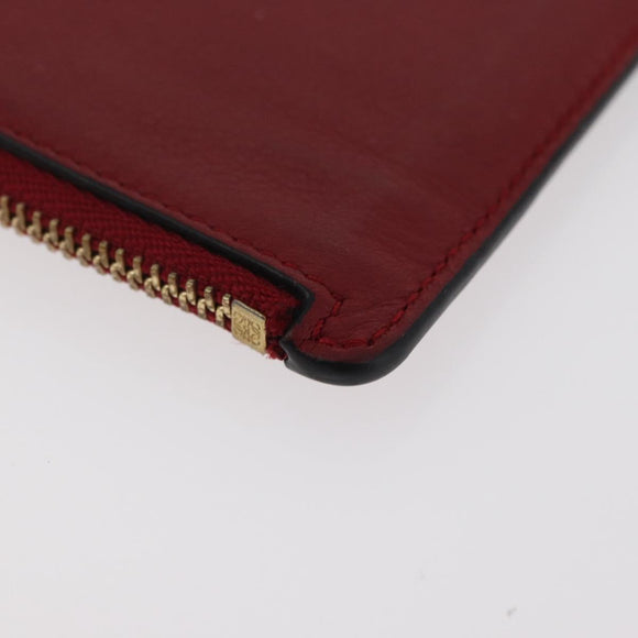 LOEWE × Studio Ghibli Spirited Away Kaonashi Card Case Leather Red Auth 167369M