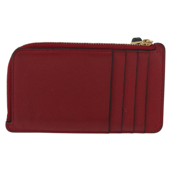 LOEWE × Studio Ghibli Spirited Away Kaonashi Card Case Leather Red Auth 167369M