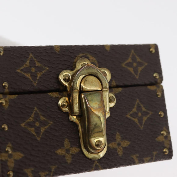 LOUIS VUITTON Monogram Case Eccrine Declaration Schmuckschatulle M21010 Auth 167372M