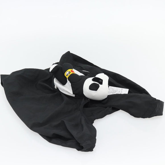 DOLCE&GABBANA D&G x Jujutsu Kaisen Eco Bag Panda Bag Nylon Black Auth 167375M